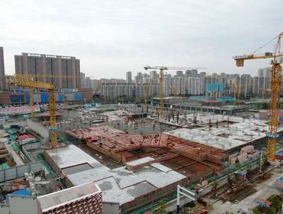 硬核保障 合肥庐阳区建设项目陆续复工