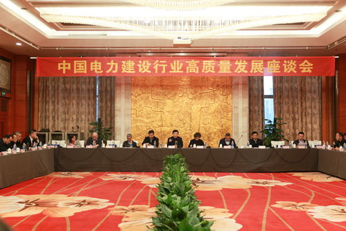 中国电力建设企业协会召开行业高质量发展座谈会