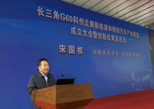 长三角g60科创走廊新能源和网联汽车产业联盟在合肥成立